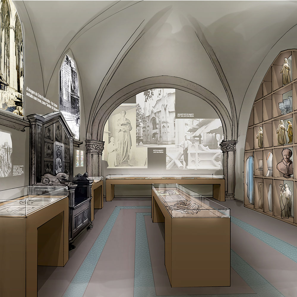 perspectiva artística arquitetônica - interiores; architectural rendering - Ricardo Ligabue