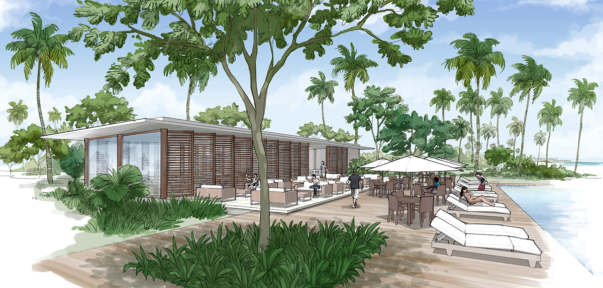 perspectiva artística arquitetônica - interiores; architectural rendering - Ricardo Ligabue